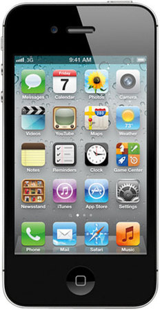 Смартфон APPLE iPhone 4S 16GB Black - Солнечногорск