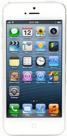 Смартфон Apple iPhone 5 32Gb White & Silver - Солнечногорск